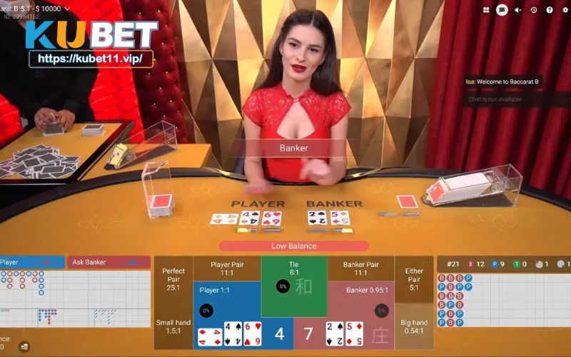 Baccarat Kubet hấp dẫn người chơi với nhiều ưu điểm 